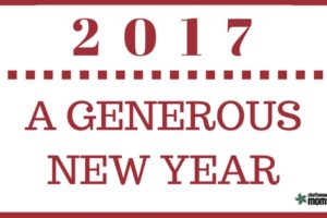 2017 – A GENEROUS NEW YEAR