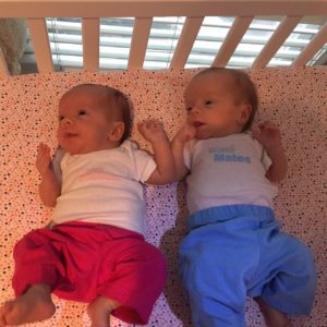 My tiny humans a little over a month old.