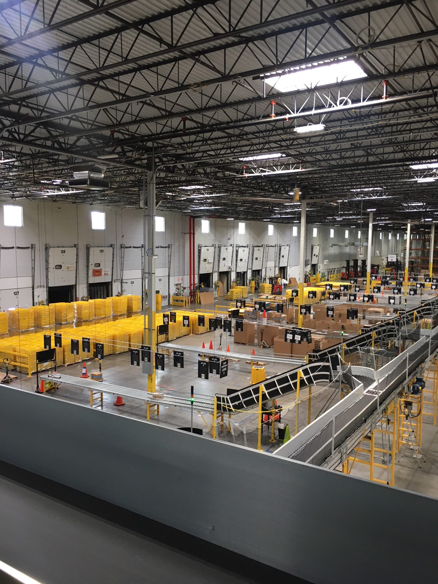 Inside the CHA1 Amazon Facility
