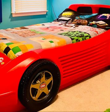 Farewell To A Race Car Bed