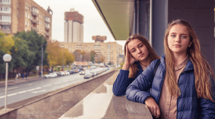 Between Little Girl And Teen Girl