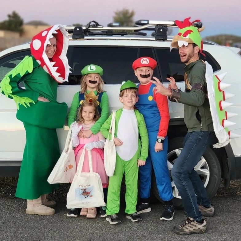 Super Mario Bros. Family Costumes