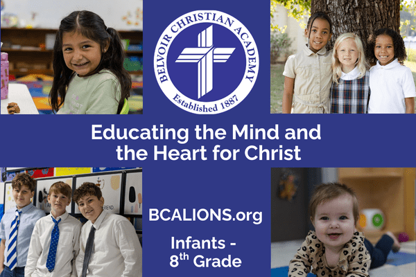 2025 Belvoir Christian Academy